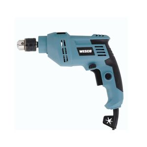 Furadeira impacto wesco c/ chave de mandril 550w 3/8 pol