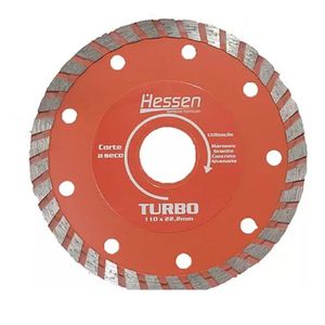 Disco diamantado 110xf20 turbo hessen