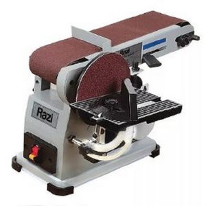 Lixadeira de fita 914x100mm disco150mm lfdb-914 razi