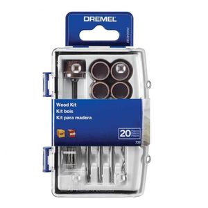 Kit de acessórios p/micro retífica c/20 peças 733
