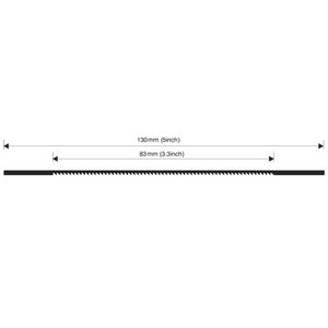 Lamina s.tico-tico mebl 12/13 comp.130,0mm x 20d x esp.0,60mm x larg. 1,60mm - j - 12/13 mebl