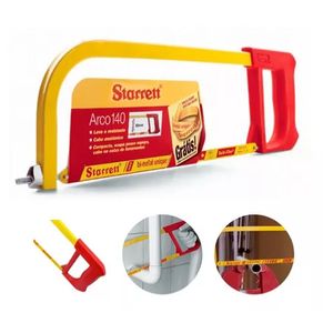 Arco de serra 12 com lamina bs1224 starrett k140