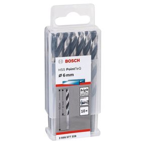 Jogo de brocas 10pcs hss pointeq 6.0mm 2608577228