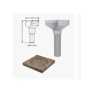 Broca widea dobra 15,0mm dir comp.57,5mm hobby