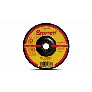 Disco desbaste 178,0mm (07 ) x 6,4 x f22 starrett dad180-64