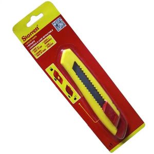 Estilete largo 18mm standard light com corpo abs starrett kus045-s