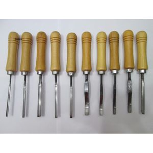 Formao p/entalhe em madeira profissional com 10 pcs mlc 030formao