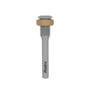 Fresa tm gr:18 eixinho c/porca h6mm 55mm radix 18e0001.01