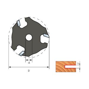 Serrinha debrum mm x 50,8 x 3z 3,00m freud 56-11408