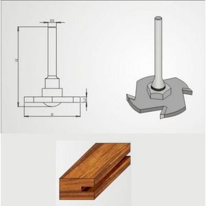 Serrinha debrum esp.03mm com 4 cortes h1/4 radix 18e4030.av