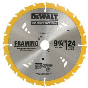 Disco de serra 235mm 24d para madeira dw3131a dewalt