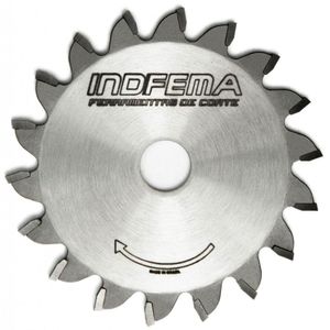 Riscador 100x16x18z esp.2,9/3,9mm conicos indfema 881002