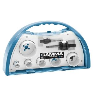 Kit de serra copo com 08 pecas gamma g19536ac