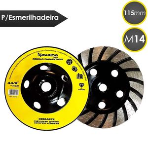 Disco diamantado navalha 115xm14 6062 titanium