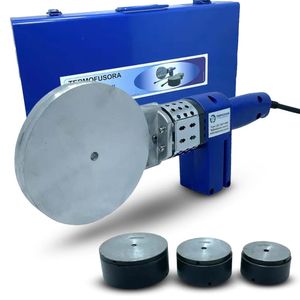 Termofusora tubos grande ppr 1100w 20/110 trm20905 topfusion