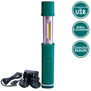 Lanterna telescopica recarregavel  300lm st90717