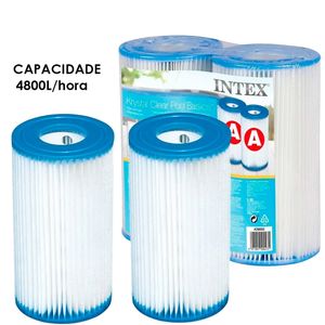Cartucho para filtro de piscina intex 29002 pacote com duas unidades