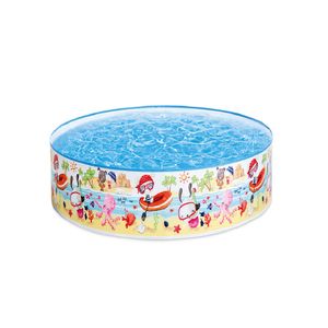 Piscina snapset 443 litros redonda 1,52m x 25cm intex 56451np