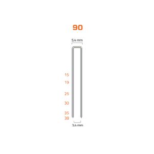 Grampo 90/15 cx 15.750