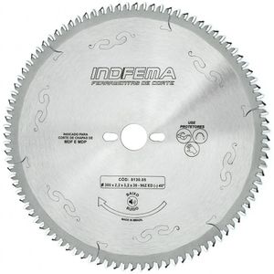 Serra Circular hw ø300 x 96 Dentes esp.3,2mm Indfema 8130.05