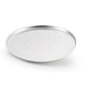 Forma p/ pizza lisa polida - cristal n°30 1,1l