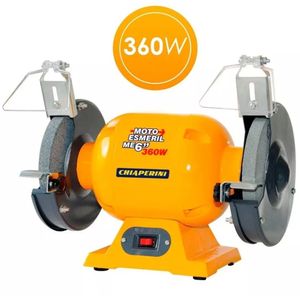 Moto esmeril de bancada 6" 360w 3560rpm chiaperini 110v