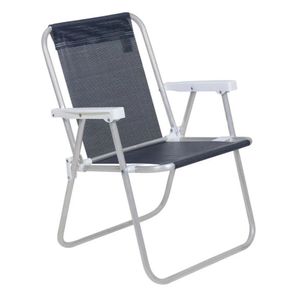 Cadeira de praia alta lazy conforto total zannet belfix