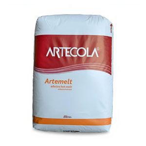 Cola p/ coladeira hotmelt profissional saco c/25kg artecola