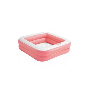 Piscina inflável infantil com fundo acolchoado 57l intex