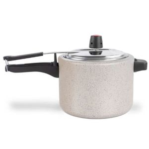 Panela de pressão 4,5l com revestimento cerâmico vapt brinox