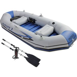 Bote mariner 3 set (297 x 127 x 46) c/ acessórios intex