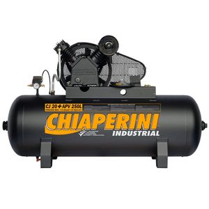 Compressor de ar 20 pés 200 litros 5cv chiaperini