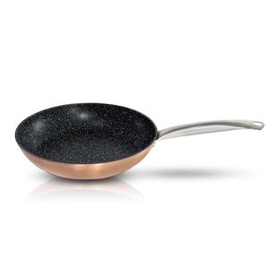 Frigideira dafne c/ inducao 24cm alum forjado bergner