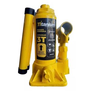 Macaco hidraulico tipo garrafa 03t 7424 titanium