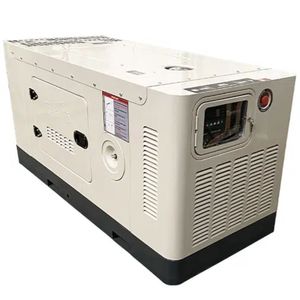 Gerador à diesel cabinado 27,5kva ats 220v trifásico toyama