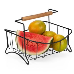 Fruteira aramada branca Eco Arthi para centro de mesa