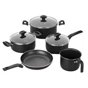 Conjunto de panelas antiaderente 05 peças amora multiflon