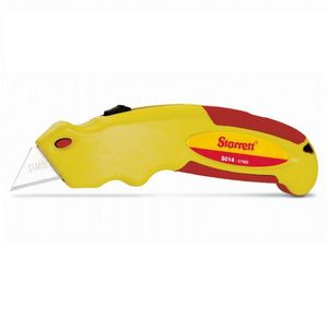 Estilete retrátil trapezoidal cabo de alumínio- starrett