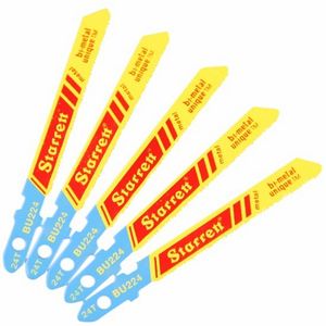 Lâmina serra tico-tico 24 dentes com 5 peças - starrett
