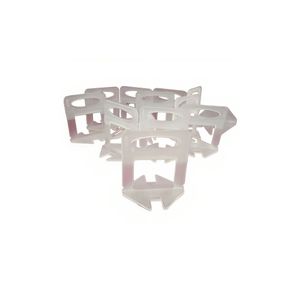 Conjunto c/ 100uni nivelador p/ azulejos 1,50mm titanium