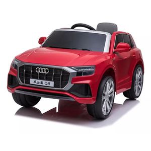 Carro elétrico audi q8 vermelho 12v com controle remoto zippy toys