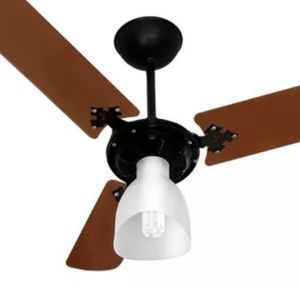 Ventilador de teto new delta light c/ 3 pás venti-delta