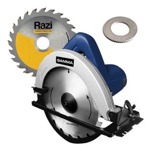 Serra circular 7.1/4'' 1050w gh1301 gamma + disco extra - 110v
