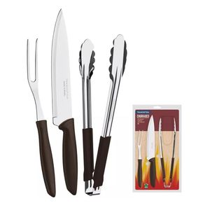 Kit para churrasco inox plenus mar 03 pcs