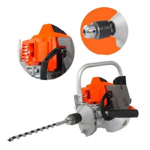 Furadeira a gasolina c/ reversao 25,4cc vf500(80678)
