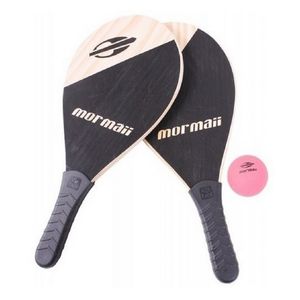 Raquete de praia frescobol mormaii - (2 raquetes e 1 bola) - 481800