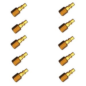Engate rapido femea 1/4 x 5/16 lub-2002 lubefer 10 pecas