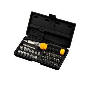 Jogo de soquetes 1/4 com 40 peças