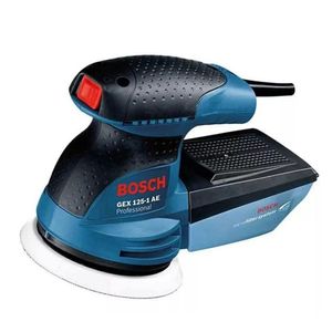 Lixadeira roto orbital 5'' 250w gex 125-1ae bosch + brinde
